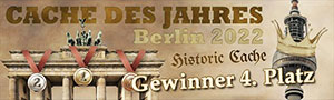 Teilnahme an "Cache des Jahres 2022 - Historic Cache"